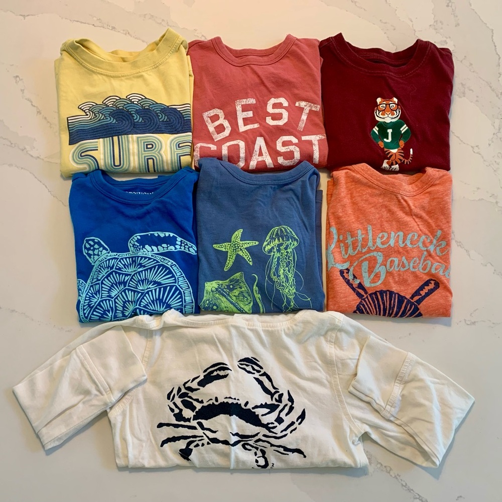 J crew Crewcuts Graphic T-shirt bundle